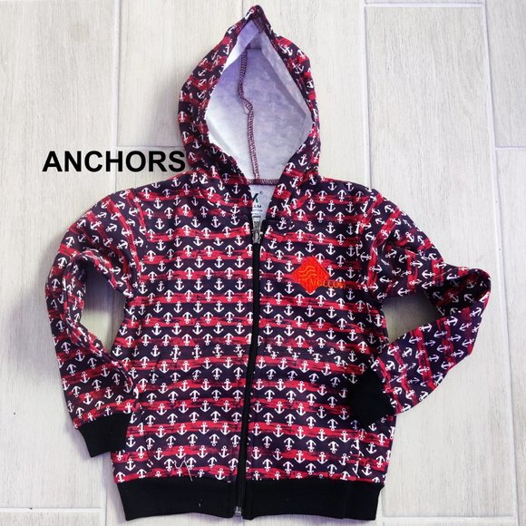 Kids Zip Up Hoodies, NWOT, sizes 1 to 10, cute prints - Picture 14 of 16